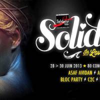 Solidays 2013 : programme et ouverture de la vente de billets