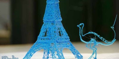 3Doodler : le stylo qui écrit en relief et en 3D – Vidéo