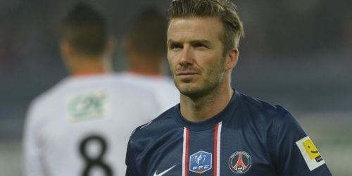 Interview de David Beckham au JT en direct live streaming et sur TF1 Replay