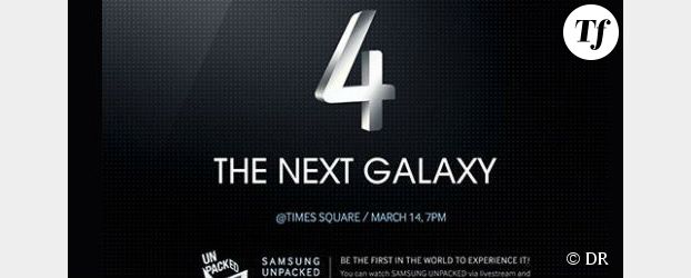 Galaxy S4 : Keynote Samsung du 14 mars en direct live streaming sur Internet