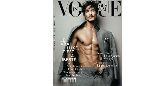 Vogue : Jarrod Scott entièrement nu pour célébrer la liberté