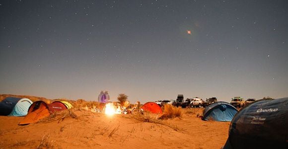 Rallye Aïcha des Gazelles 2013 : 4e étape sur 2 jours et bivouac sous les étoiles