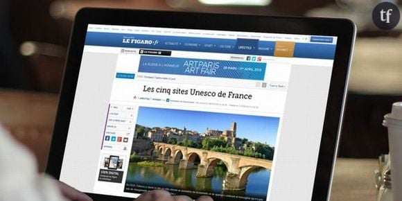 Un nouveau site Internet plus moderne pour Le Figaro