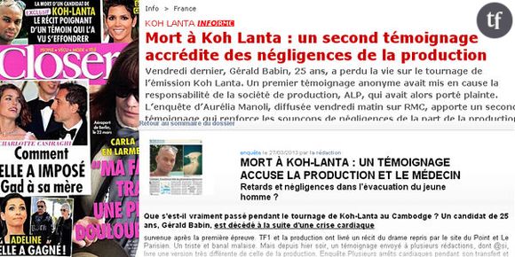 Koh-Lanta 2013 - Suicide du médecin Thierry Costa : les médias sont-ils responsables ?