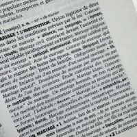 Le mariage change de définition dans le dictionnaire 