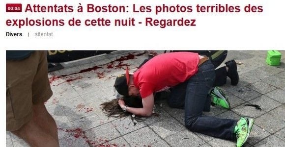 Photos des attentats de Boston : faut-il pousser les internautes à les regarder ?