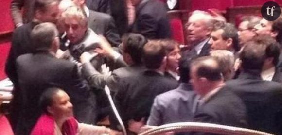 Mariage gay : bagarre à l’Assemblée Nationale mais pas de vidéo – Photo
