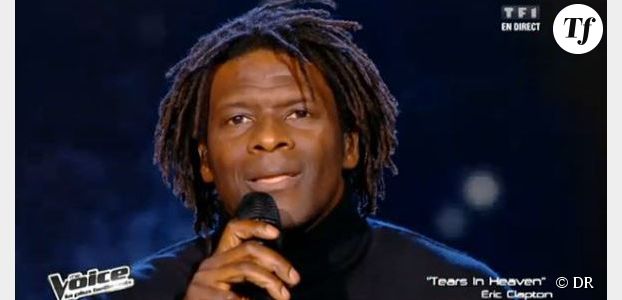 The Voice 2 : Emmanuel Djob chante Tears in Heaven de Clapton – Vidéo TF1 Replay