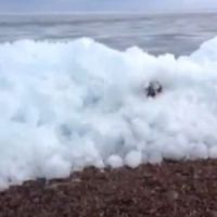 Une tempête de glace détruit un village au Canada - Vidéo