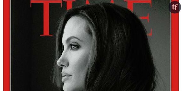 Angelina Jolie en couverture du Time après sa mastectomie - Photo