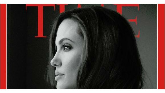 Angelina Jolie en couverture du Time après sa mastectomie - Photo