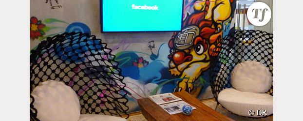 Facebook Singapour soigne ses salariés avec des bureaux street art - diaporama
