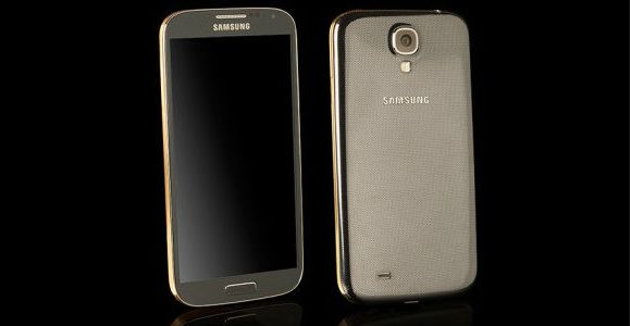 Galaxy S4 de Samsung version or 24 carats