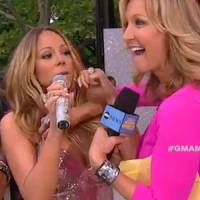 Mariah Carey : sa robe Versace craque en direct à la télévision - Video