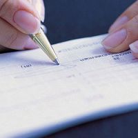 Christine Lagarde est pour le maintien du chèque 