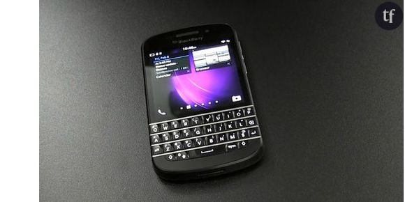 Blackberry sort le Q10 En France