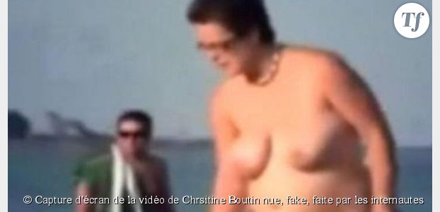 Christine Boutin nue à la plage sur Twitter : la vidéo censurée