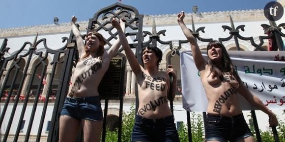 Une Femen ukrainienne arrêtée et expulsée à Tunis