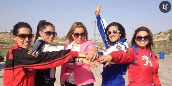 Speed sisters, la première équipe de femmes pilotes de course en Palestine