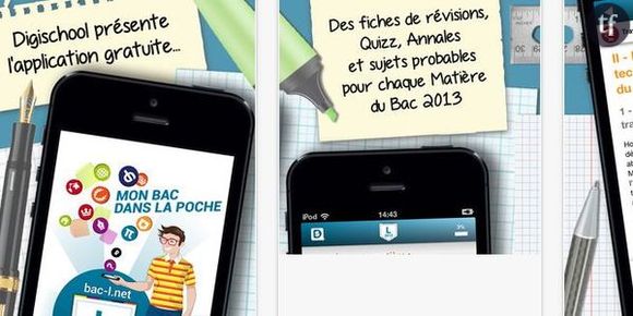 BAC 2013 : sujets probables, révisions et résultats (estimations notes) dans une app