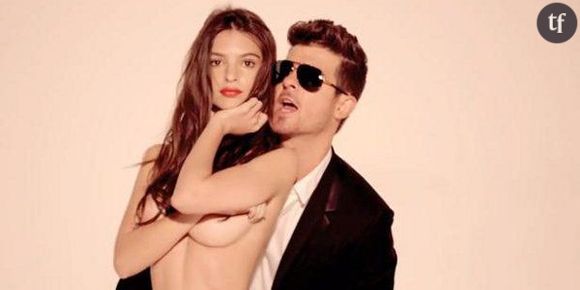 Le clip "Blurred Lines" de Robin Thicke, apologie du viol ? - vidéo