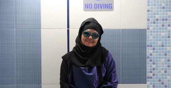 Burkini : le record d'une nageuse iranienne invalidé à cause de sa tenue