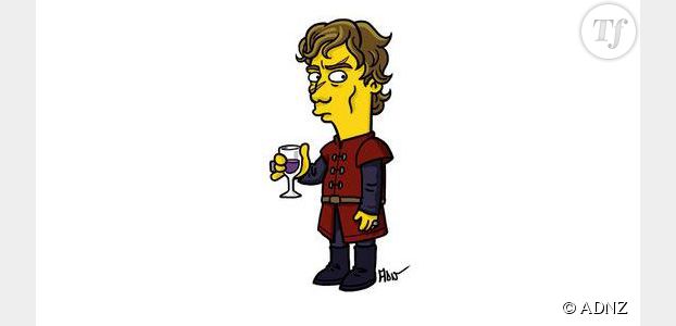 Game of Thrones Saison 4 : les héros de la série en mode Simpson
