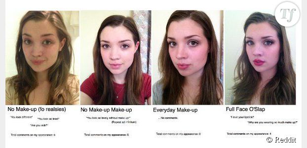 Les femmes jugées sur leur maquillage ? Une ado tente l'expérience