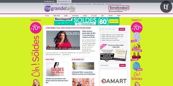 Ma-Grande-Taille.com : le site de mode pour les rondes devient partenaire de Terrafemina