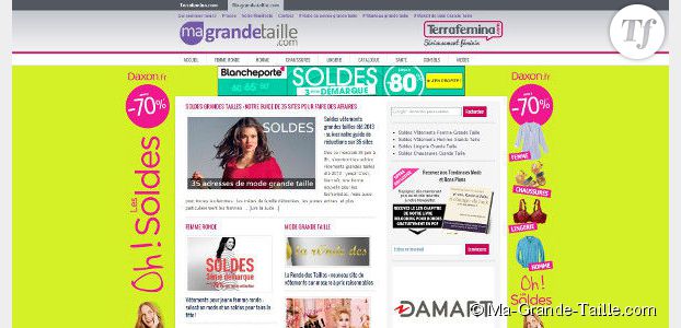 Ma-Grande-Taille.com : le site de mode pour les rondes devient partenaire de Terrafemina