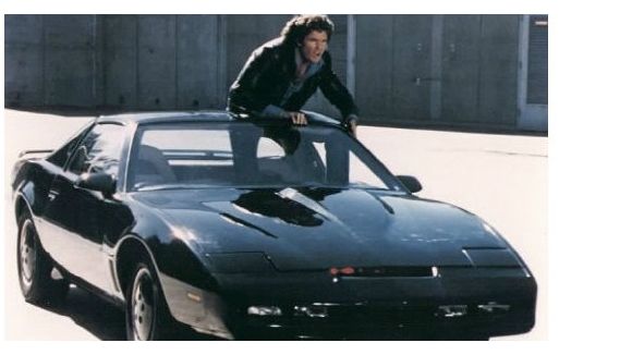 David Hasselhoff  très kitsch dans une publicité