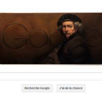 Google : un doodle célèbre l'anniversaire du peintre Rembrandt