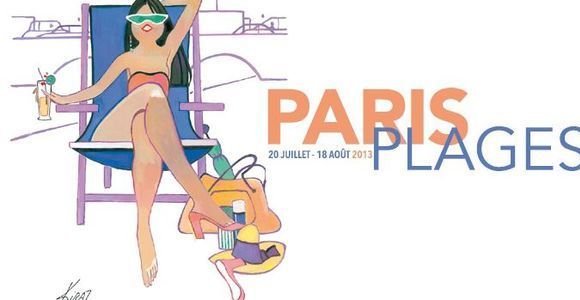 Paris Plages 2013 - circulation :  la voie Georges Pompidou fermée du 15 juillet au 23 août 