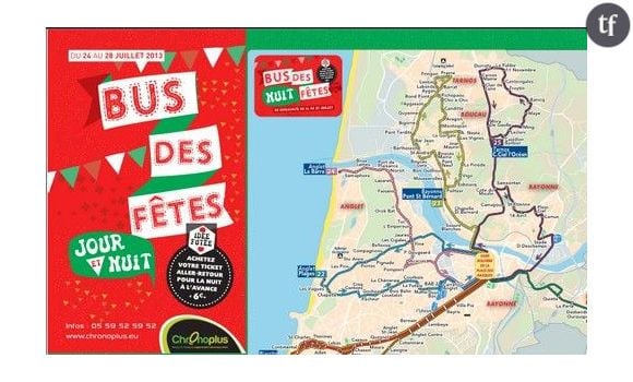 Fêtes de Bayonne 2013 : train, bus et taxi jour et nuit