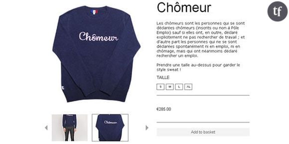 Le Léon et son pull "Chômeur" à 300 euros : quand le bobo se fout du monde