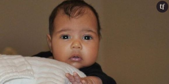 North West : première photo de la fille de Kim Kardashian