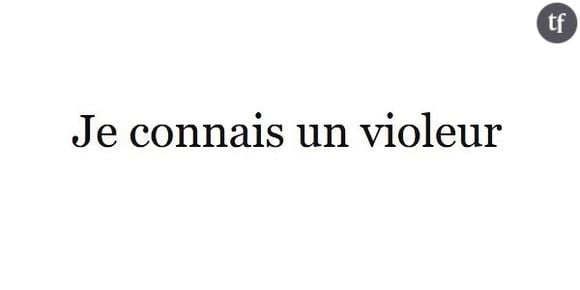 "Je connais un violeur" : le Tumblr où les femmes violées peuvent raconter leur calvaire