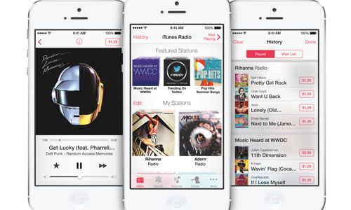 iOS7 : iTunes Radio pas encore disponible en France