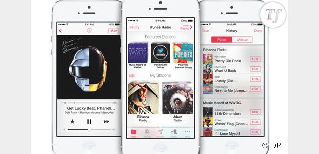 iOS7 : iTunes Radio pas encore disponible en France