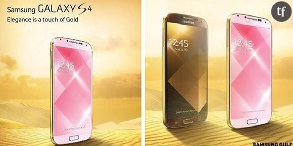 Samsung Galaxy : un S4 en or avant la sortie du S5