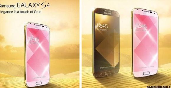 Samsung Galaxy : un S4 en or avant la sortie du S5