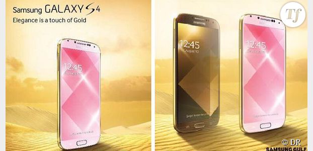 Samsung Galaxy : un S4 en or avant la sortie du S5