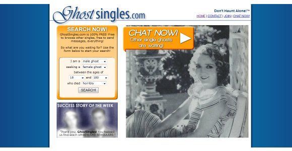 Ghostsingles.com : le site de rencontres pour les fantômes