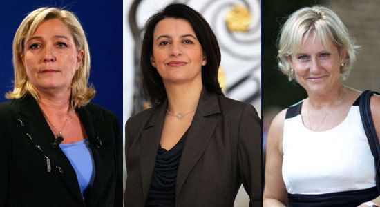 Le Pen, Duflot et Morano restent les chouchoutes de Twitter 