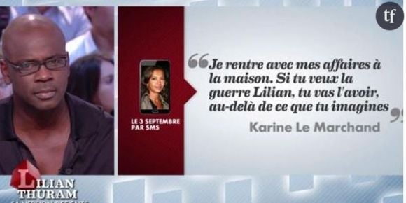 Grand Journal : revoir Lilian Thuram parler de Karine Le Marchand - Canal + Replay