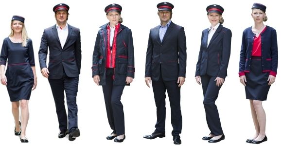 SNCF : un nouvel uniforme bleu marine et rouge plus seyant pour les agents