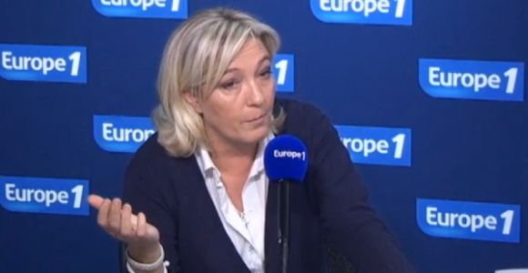 Marine Le Pen "étonnée" par la barbe et le chèche des ex-otages