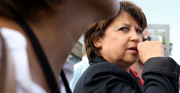 Martine Aubry en tête des personnalités socialistes en cas de remaniement 