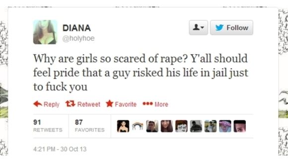 Une "blague" sur le viol provoque l'indignation sur Twitter