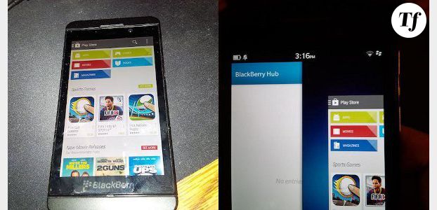 BlackBerry : le Play Store bientôt disponible ?